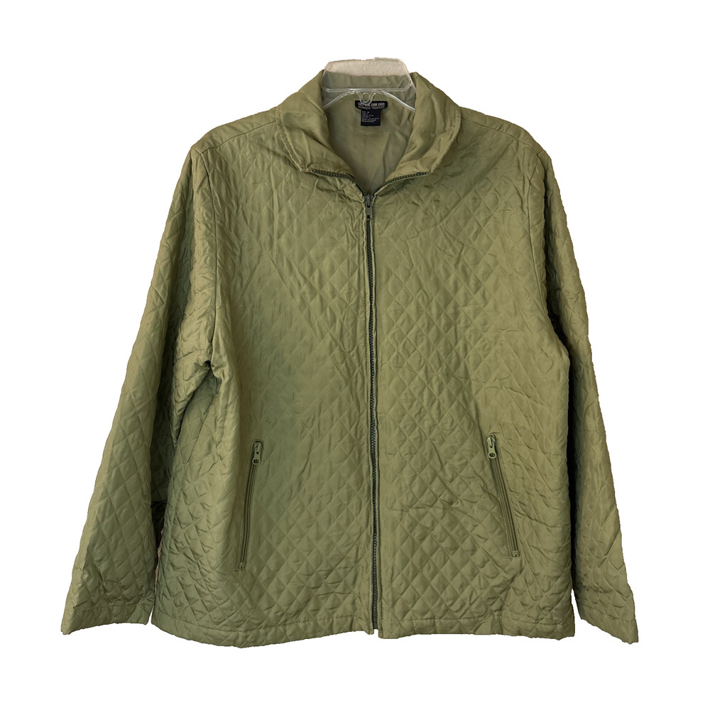 NTCO Nomadic Traders 100% Silk Quilted Light Jacket Lined Soft, Size Medium